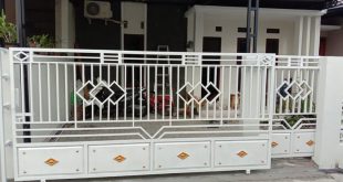 pintu sorong minimalis modern aceh